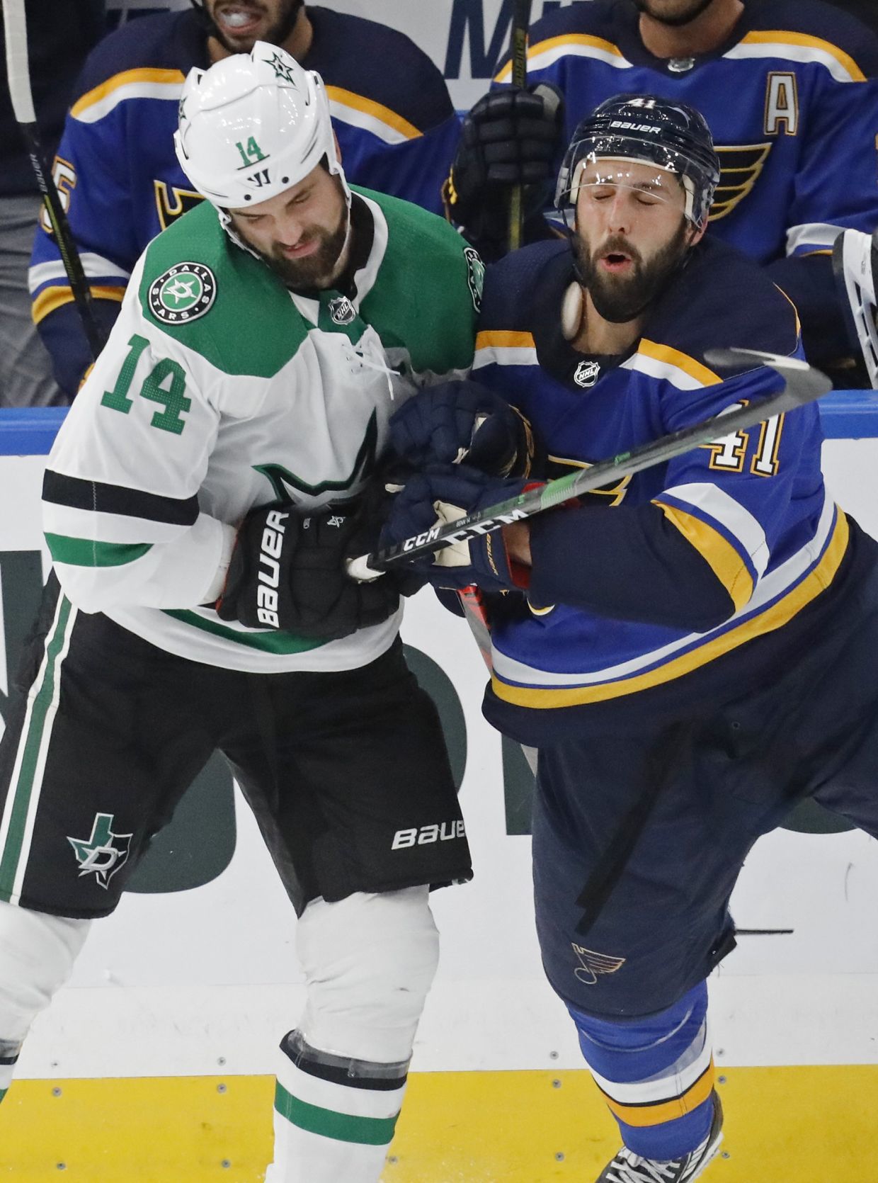 The Blues and Stars meet at Enterprise